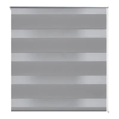 (grey, x cm) vidaXL Zebra Blinds Alternative Parallel Roller Blind Window Privacy Screen