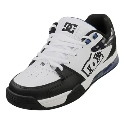 (9.5) DC Shoes Versatile Mens Skate Trainers in White Black