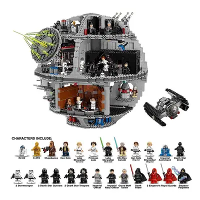 Star Wars Death Star Fit Lego Mini Figures Super Hero Toy