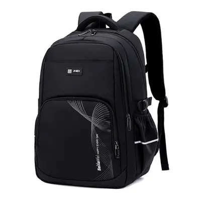 (black,gray) Breathable Primary School Student Backpacks For Boys Grade 5 Junior High School Tee