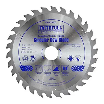 FAIZ23530 TCT Circular Saw Blade mm x mm Bore x Teeth