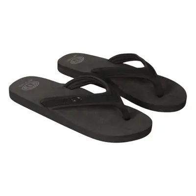 (10 UK, Black) Animal Mens Tide Logo Flip Flops