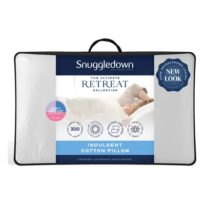 (Medium, Pack) Snuggledown Indulgent Cotton UK Made