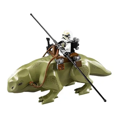 (Dewback) Star Wars Power of the Force Blocks Dewback Jabba Assembled Minifigure 4.5CM