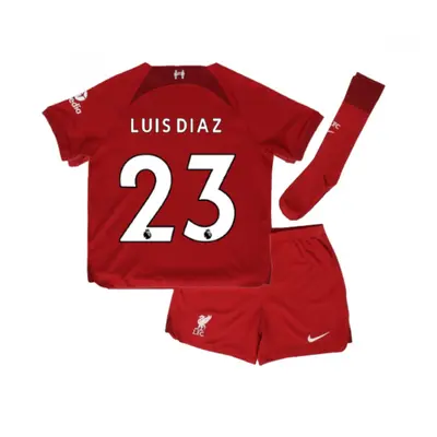 (SB) Liverpool Home Little Boys Mini Kit (LUIS DIAZ 23)