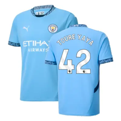 (3XL) Man City Home Shirt (Toure Yaya 42)