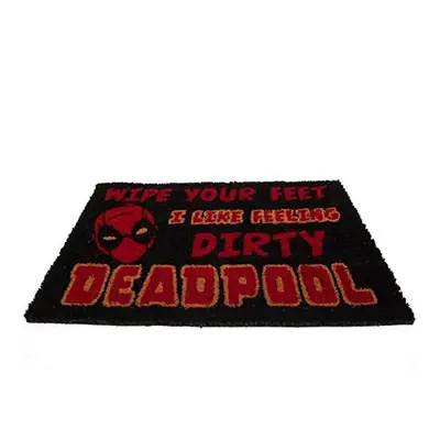 Deadpool Marvel Wipe Your Feet Door Mat x x 1.3cm