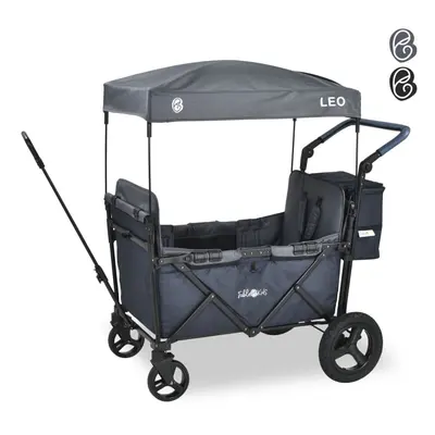 FableKids LEO X2Plus with roof foldable trolley Blueberry Blue