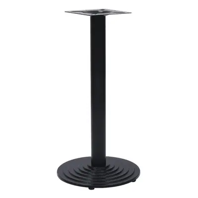 vidaXL Bistro Table Leg Replacement Table Legs Furniture Leg Black Cast Iron