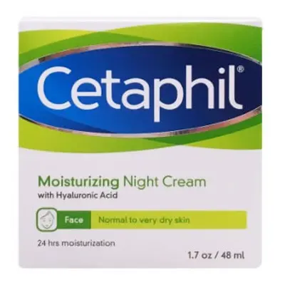 Cetaphil Facial Moisturizing Night Cream Normal / Dry Skin 48ml