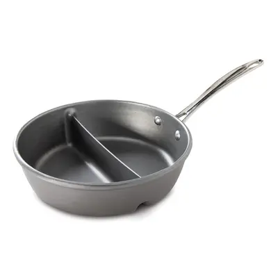 Nordic Ware 2-in-1 Divided Sauce Pan, Silver