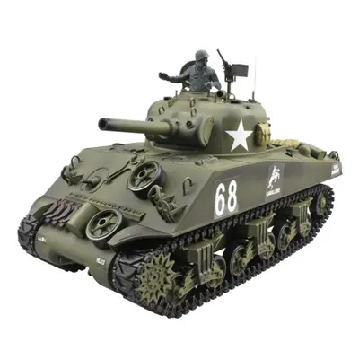 Henglong 1:16 U.S. MediumÂ TankÂ M4A3 Sherman RC Tank w/Infrared System 3898-1U