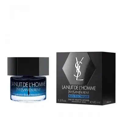 Ysl La Nuit De L'Homme Bleu Electrique 1.3 Eau De Toilette Spray For Men