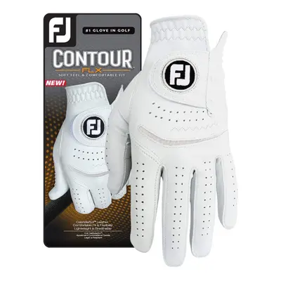 FootJoy Men's Contour FLX Golf Glove Pearl X-Large Worn on Right Hand