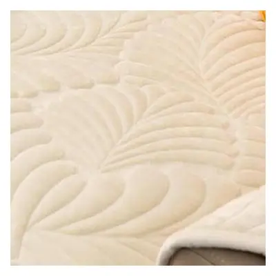 (beige, 110x240cm 1pcs) Universal Sofa Covers Non-slip Sofa Cover Plush Corner Couch Covers For 