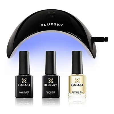 Gel Nail Polish Starter Kit with Professional 24W Uv Led Lamp, Top & Base Coat Set 5Ml, Cuticle 