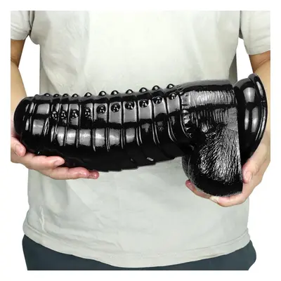 (black) Black Dildo Silicone Realistic Penis Super Huge Big Dildo Sex Toys For Woman Dick Female