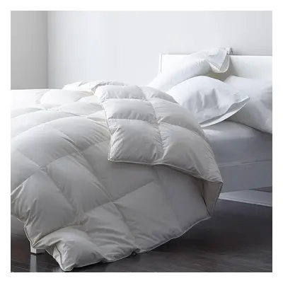 (Double(200x200cm), 10.5 Tog) DWR Organic Double Size Duvet 10.5 Tog, Goose Feather and Down Qui