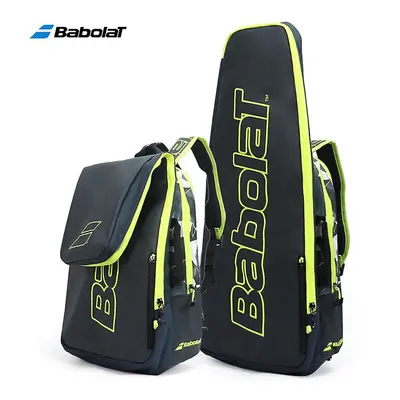 (Type B) Genuine Babolat Tennis Backpack Pure Wimbledon Co-branding Tennis Padel Squash Badminto