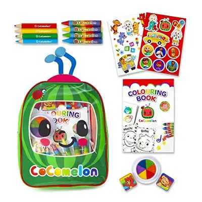 CoComelon Arts and Crafts Backpack - Childrens Backpacks - CoComelon Backpack - Kids Activity Pa