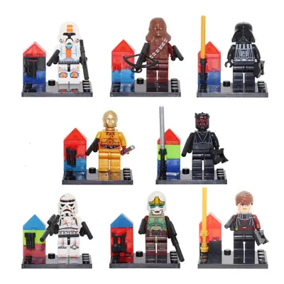 8PCS/SET Star wars Minifigure Fit Lego Building Block Toy