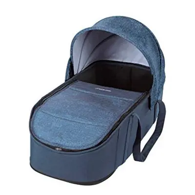 Laika Soft Carrycot, Comfortable, Foldable Carrycot, Nomad Blue