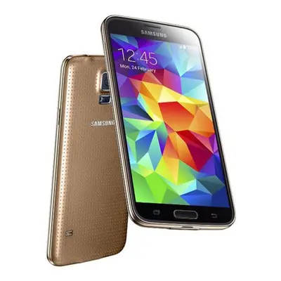 (gold, simple set) Refurbished Samsung Original Samsung Galaxy S5 G900f 4g 16mp 2gb Ram 16gb Rom