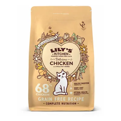 Lily's Kitchen Delicious Chicken Complete Natural Dry Food for Cats, kg