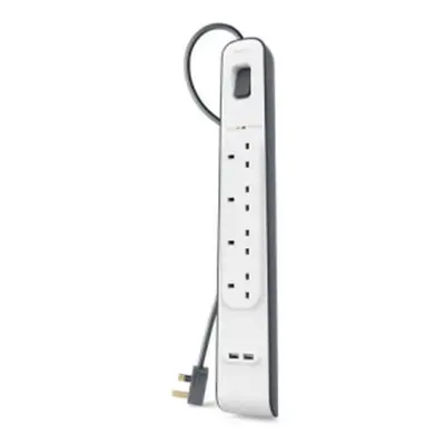 Belkin BSV401AF2M 4AC outlet(s) 2m White surge protector