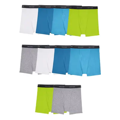 Fruit Of The Loom Boys And Toddler Briefs Tag Free & Breathable Underwear Assorted Color Multipa