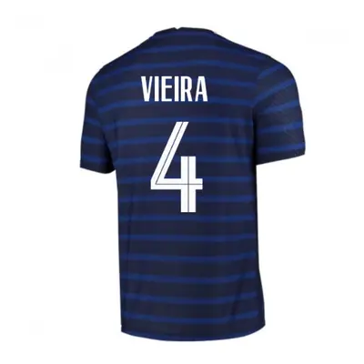 (L) France Home Nike Vapor Match Shirt (VIEIRA 4)