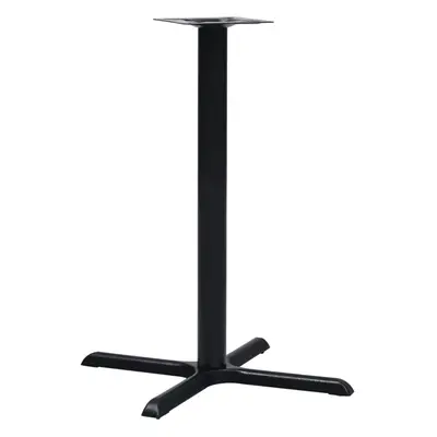 (76 x x cm) vidaXL Bistro Table Leg Black Cast Iron Replacement Furniture Multi Sizes