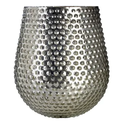 Premier Housewares Complements Silver Large Candle Holder