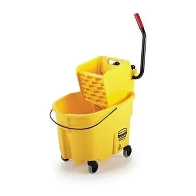 35 qt Combo Side Press Wavebrake Mop, Yellow