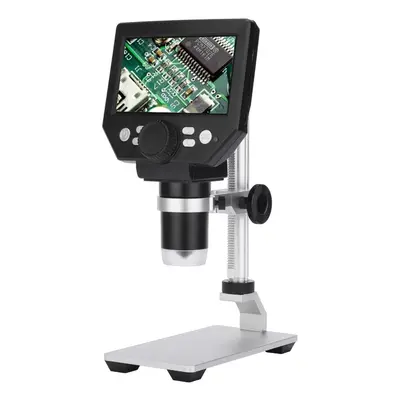 Portable 1-1000X HD 8MP Digital Microscope 4.3" Electronic HD Video Repair Microscope