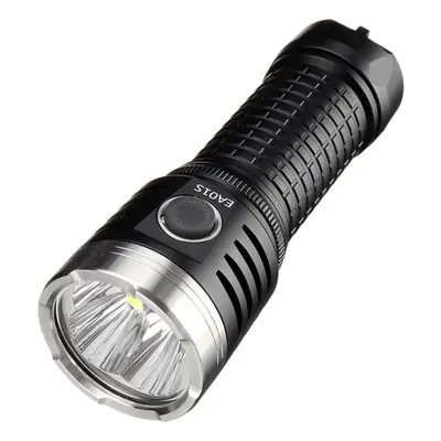 (Black, SST40 5000K) 4*XHP50.2/SST40 11000LM 500M USB-C Rechargeable Anduril UI EDC Flashlight H