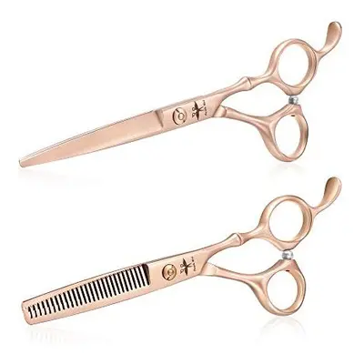 Hairdressing Scissors Set Inch Hair Scissors Set Professional Hair Thinning Scissors Kit Barber 