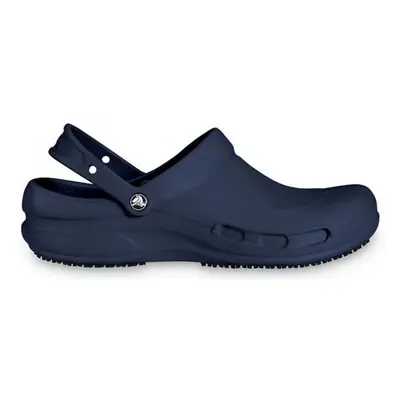 (9 UK, Navy) Crocs Unisex Bistro Work Clogs