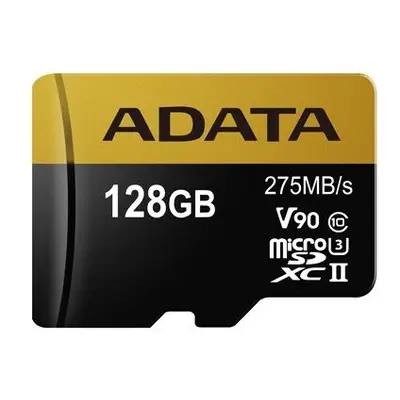 ADATA Premier ONE V90 128GB MicroSDXC UHS-II Class memory card