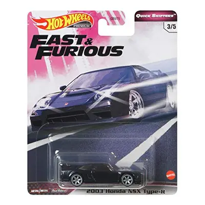 Hot Wheels Fast & Furious Honda NSX Type-R 1:64 Scale Diecast Vehicle, Toys for Kids Age and Up,