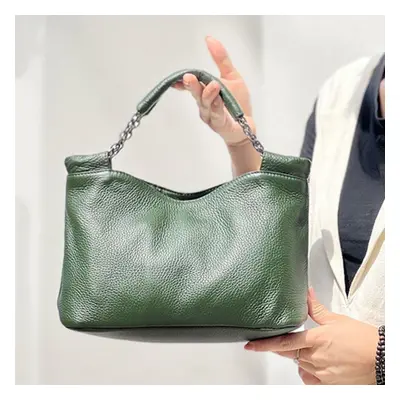 (green) Designer Genuine Leather Handbags For Women Crossbody Shoulder Bags Ladies Messenger Bag