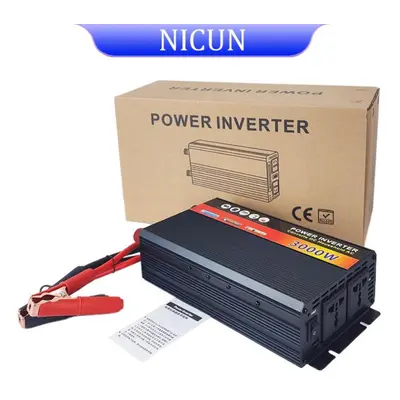 (24V3000W) High Power 12v/24v To 110v 3000w/4000w Vehicle Home Inverter