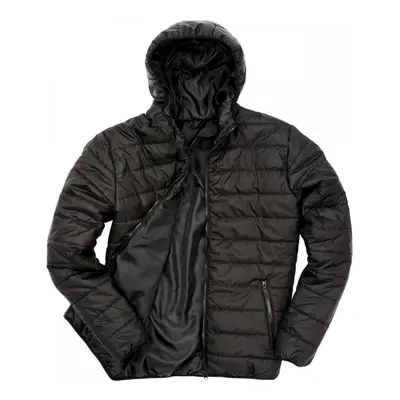 (XS UK, Black) Result Core Mens Soft Padded Jacket