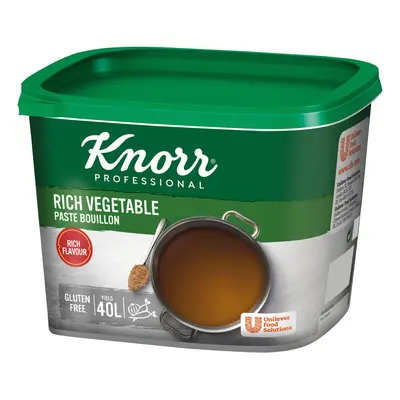 Knorr Professional Rich Vegetable Bouillon Paste - 1x1kg