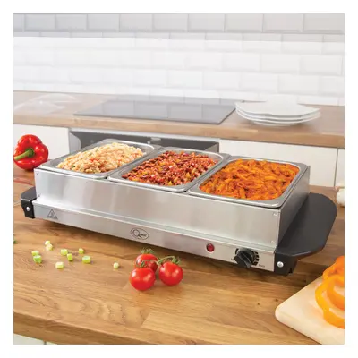 Quest Compact Buffet Server and Warming Tray / x 1.2L Trays, 200W