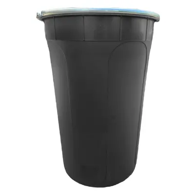 (Black) 210L Shipping Drum, Plastic Barrel - Export & Import