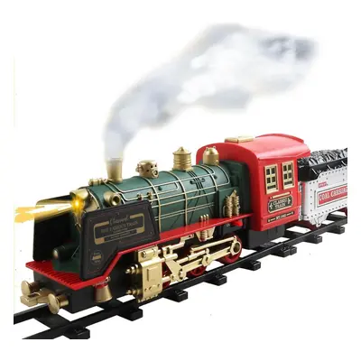 Best Seller Train Toys Set, Rechargeable Electric Train With Remote Steam Lights Sound