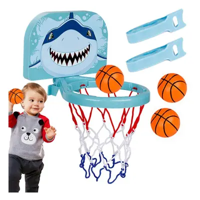 (B) Bathroom Basketball Hoop Suction Cup Tub Game