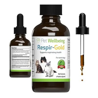 Respir-Gold for Dogs - Vet-Formulated - Supports Easy Breathing, Normal Airways, Respiratory Hea