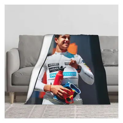 Fleece Throw Blanket lando norris for Sofa Couch Kids x Inches